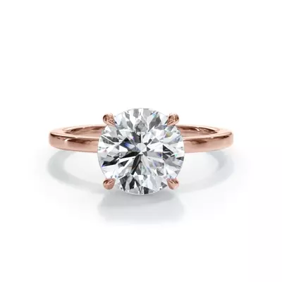 Bellora Hidden Halo Engagement Ring