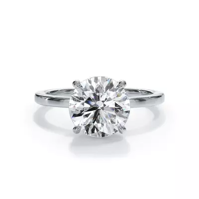 Bellora Hidden Halo Engagement Ring