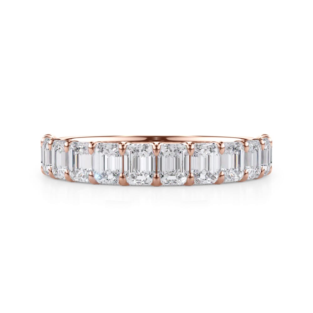 Emerald-Cut Diamond Scalloped Band (1.50 ct. tw.)