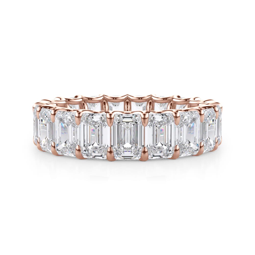 U-Prong Emerald-Cut Diamond Eternity Band (6.00ct. tw.)