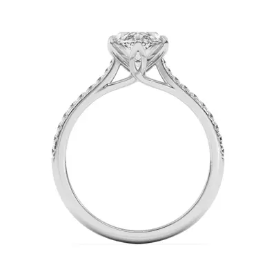 Setting Marigold Tulip Inspired 6 Prong