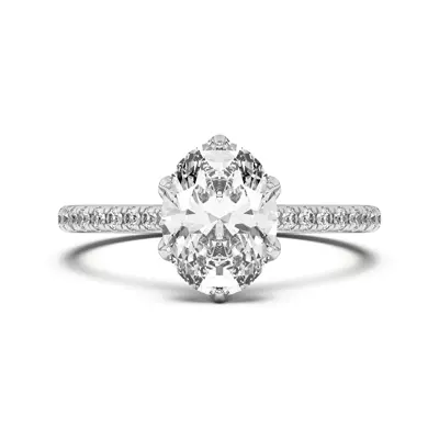 Setting Marigold Tulip Inspired 6 Prong