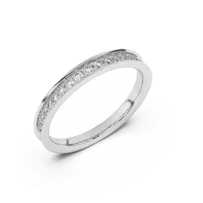 Bria Graduated Pavé Band