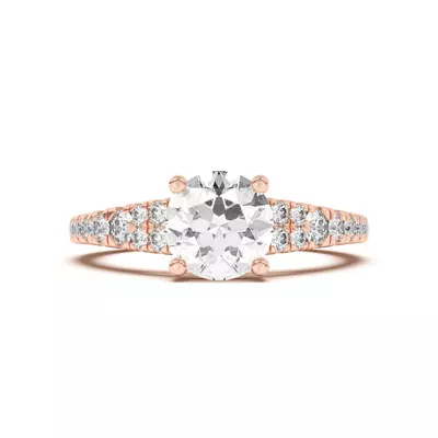 Nalani Pavé Cathedral Engagement Ring