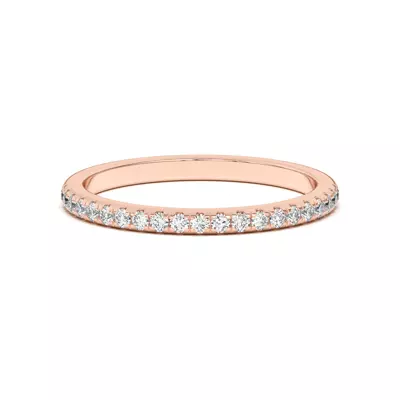 Marian Classic Pavé Band