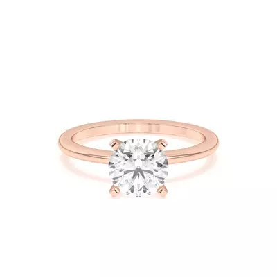 Ally Classic Solitaire Engagement Ring (1.4mm)