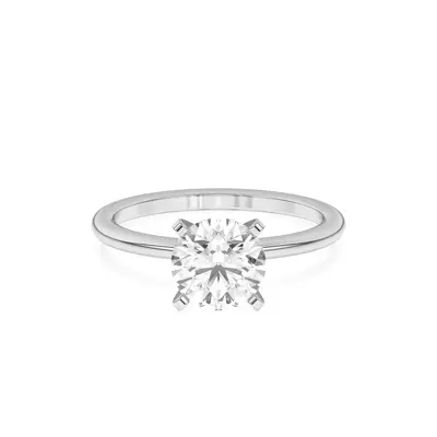 Ally Classic Solitaire Engagement Ring (1.4mm)