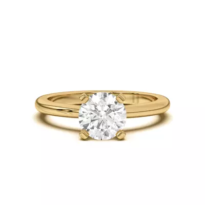 Ascent Solitaire Engagement Ring