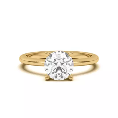 Angie Gallery Solitaire Engagement Ring