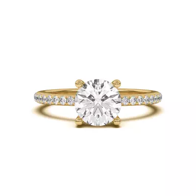 Tanya Pavé Engagement Ring