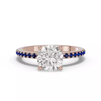 Spectra Sapphire Engagement Ring