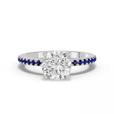 Spectra Sapphire Engagement Ring