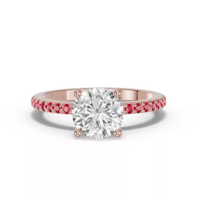 Spectra Ruby Engagement Ring