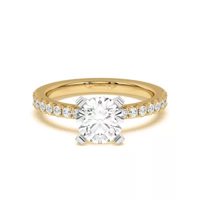 Mabel Classic Pavé Engagement Ring (1/3 ct. tw.)