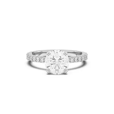 Mabel Classic Pavé Engagement Ring (1/3 ct. tw.)