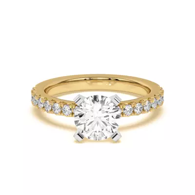 Mabel Grand Pavé Engagement Ring (1/2 ct. tw.)