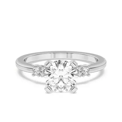 Petite Cascade Engagement Ring