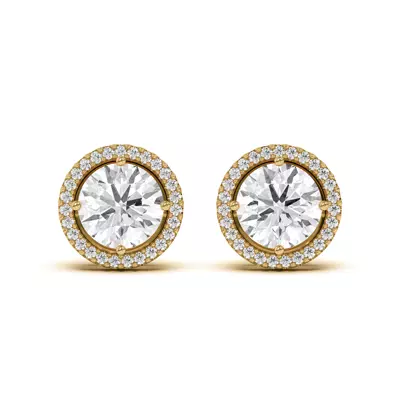 Ella Compass Halo Earrings
