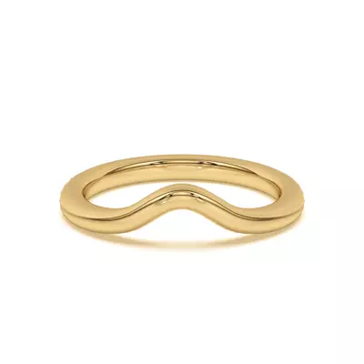 Lani Wide Curved Band