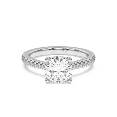 Sonja Grand Pavé Hidden Halo Engagement Ring