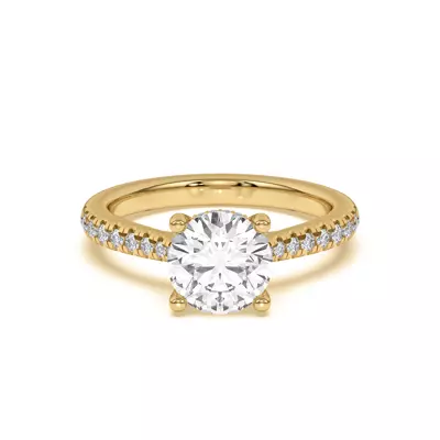 Sonja Grand Pavé Hidden Halo Engagement Ring