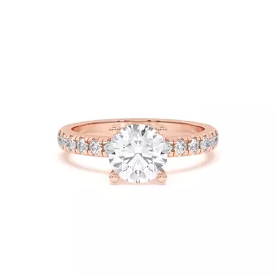 Betsy Grand Pavé Engagement Ring