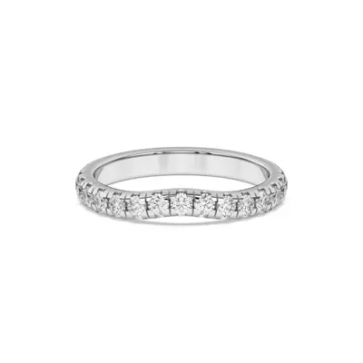 Marie Majestic Curved Pavé Band