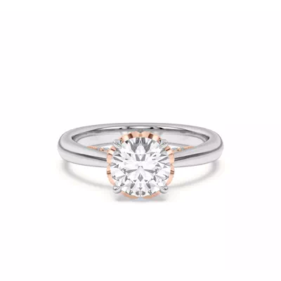 Setting Roselle Petal Hidden Halo