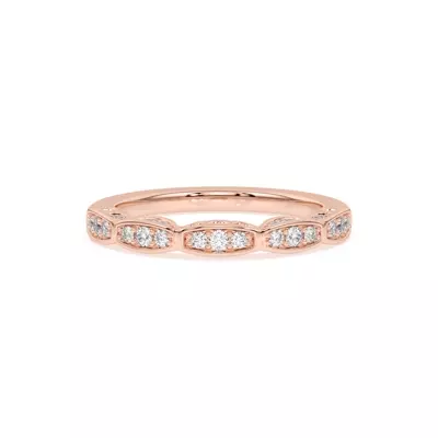 Aurelia Station-Set Pavé Band