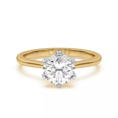 Marigold Tulip Engagement Ring (1.6mm)