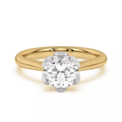 Tulipano Solitaire Engagement Ring