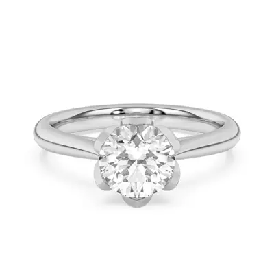 Tulipano Solitaire Engagement Ring