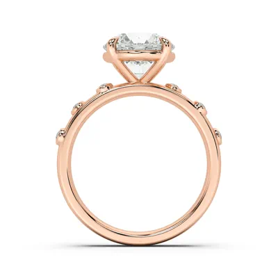 Sora Scattered Bezel Diamond Engagement Ring