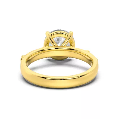 Sora Scattered Bezel Lab Diamond Engagement Ring