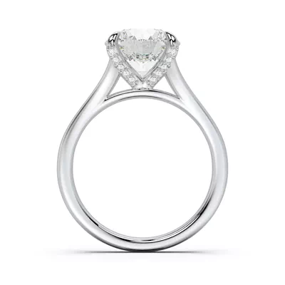Senlis Split Shank Cathedral Engagement Ring
