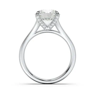 Senlis Split Shank Cathedral Engagement Ring