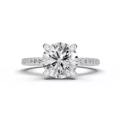 Tradition Lab Pavé Engagement Ring (.15ct tw.)