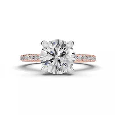 Tradition Lab Pavé Engagement Ring (.15ct tw.)