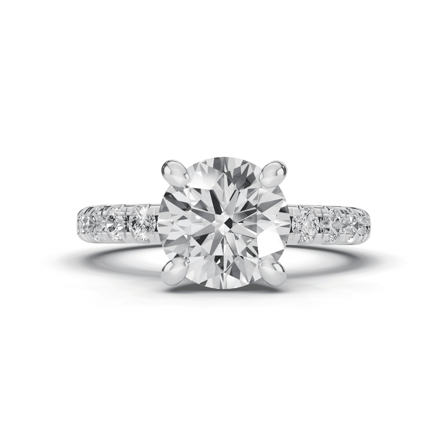 Tradition Lab Pavé Engagement Ring (.45ct tw.)