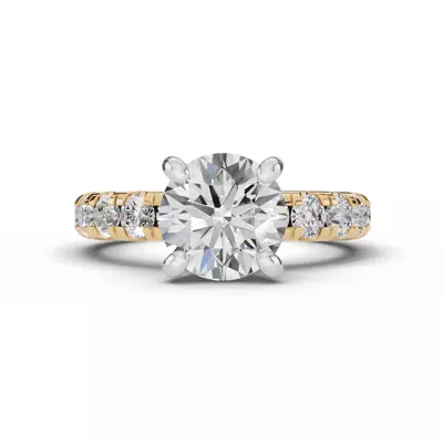 Tradition Lab Pavé Engagement Ring (.90ct tw.)