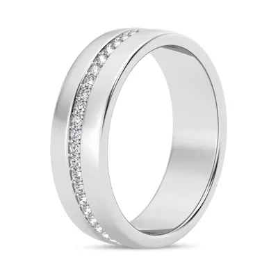 Pavé Diamond Eternity Band (6mm)