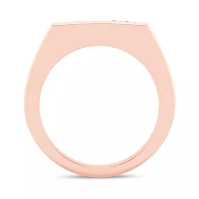 Angled Pavé Diamond Band (7.5mm)