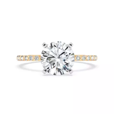 Signature Hearts & Arrows Shared Prong Engagement Ring (1/5ct. tw.)