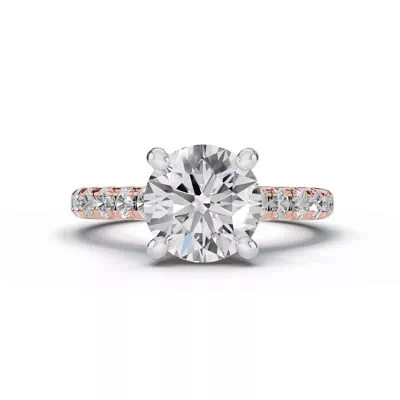 Tradition Pavé Cathedral Engagement Ring (.45ct. tw.)