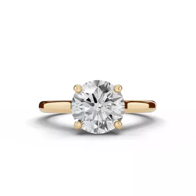 Tradition Cathedral Trellis Solitaire Engagement Ring (1.8mm)