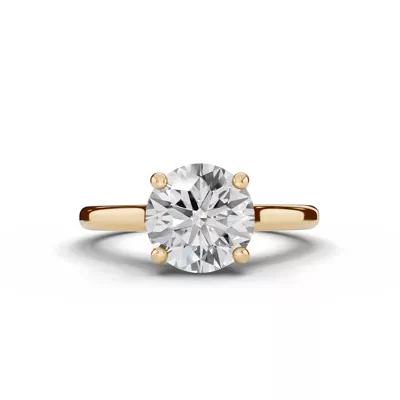 Tradition Cathedral Trellis Solitaire Engagement Ring (1.8mm)