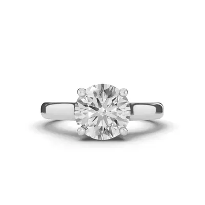 Tradition Cathedral Trellis Solitaire Engagement Ring (2.5mm)