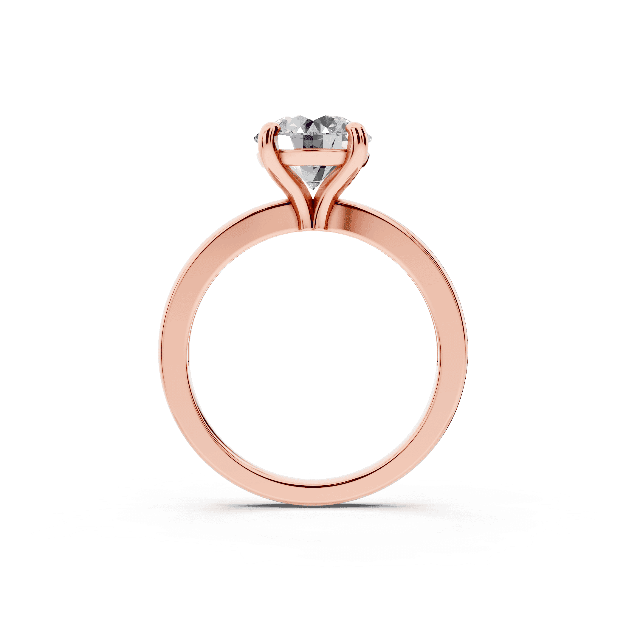 Alden Solitaire Engagement Ring (1.8mm)