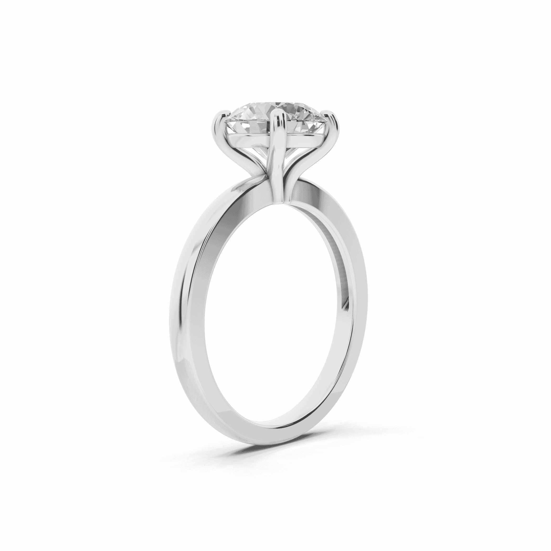 Alden Solitaire Engagement Ring (1.8mm)
