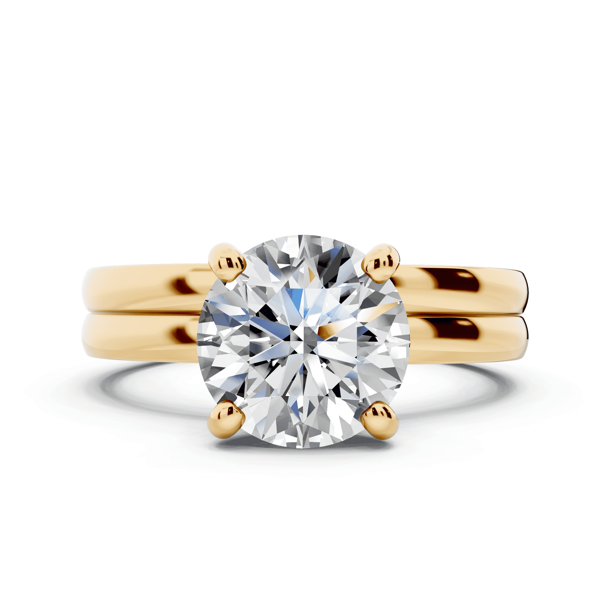 Alden Solitaire Engagement Ring (1.8mm)